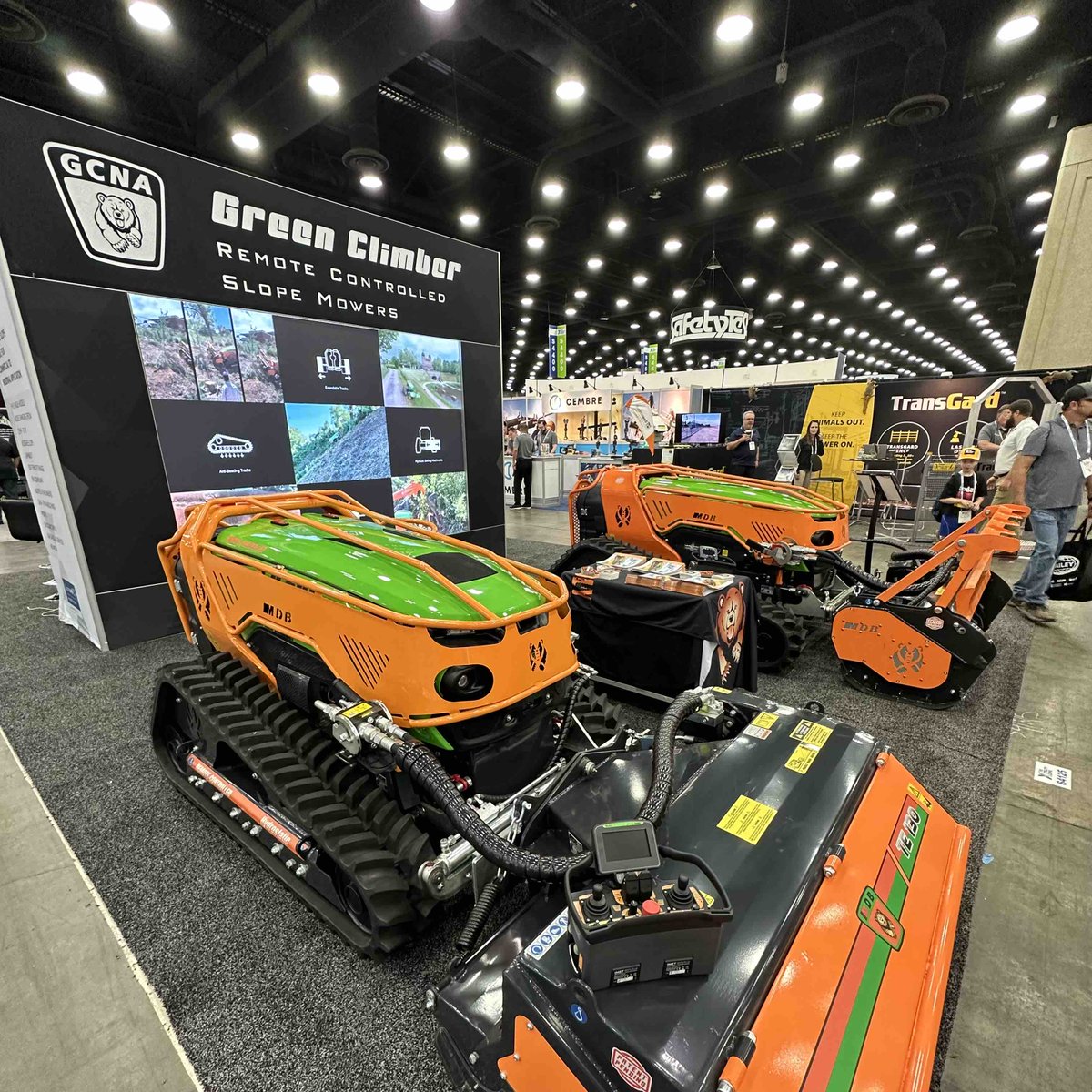 GreenClimberNA's tweet photo. Join us at The Utility Expo where we’ll be showcasing the latest generation of Green Climber LV600 and LV800 models. Don’t miss out on this chance to discover what’s next in our field. Visit booth S4125 from Sept 26- 28! 

#TradeShow #Innovation #UtilityExpo #RemoteControlMower https://t.co/YbfeOSd9Sl