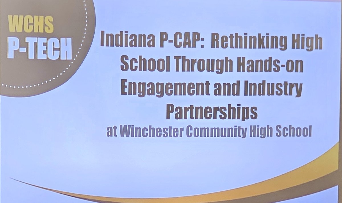 RandolphEastern's tweet photo. Supporting our friends @WinchesterComm1 this morning. #INFallCon23
Sharing information with leaders across the state on their PTECH program.
Well done! ๐
@isbanews
@IAPSS_ORG https://t.co/8ak6oy1XhC