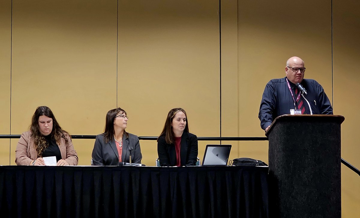 RandolphEastern's tweet photo. Supporting our friends @WinchesterComm1 this morning. #INFallCon23
Sharing information with leaders across the state on their PTECH program.
Well done! ๐
@isbanews
@IAPSS_ORG https://t.co/8ak6oy1XhC