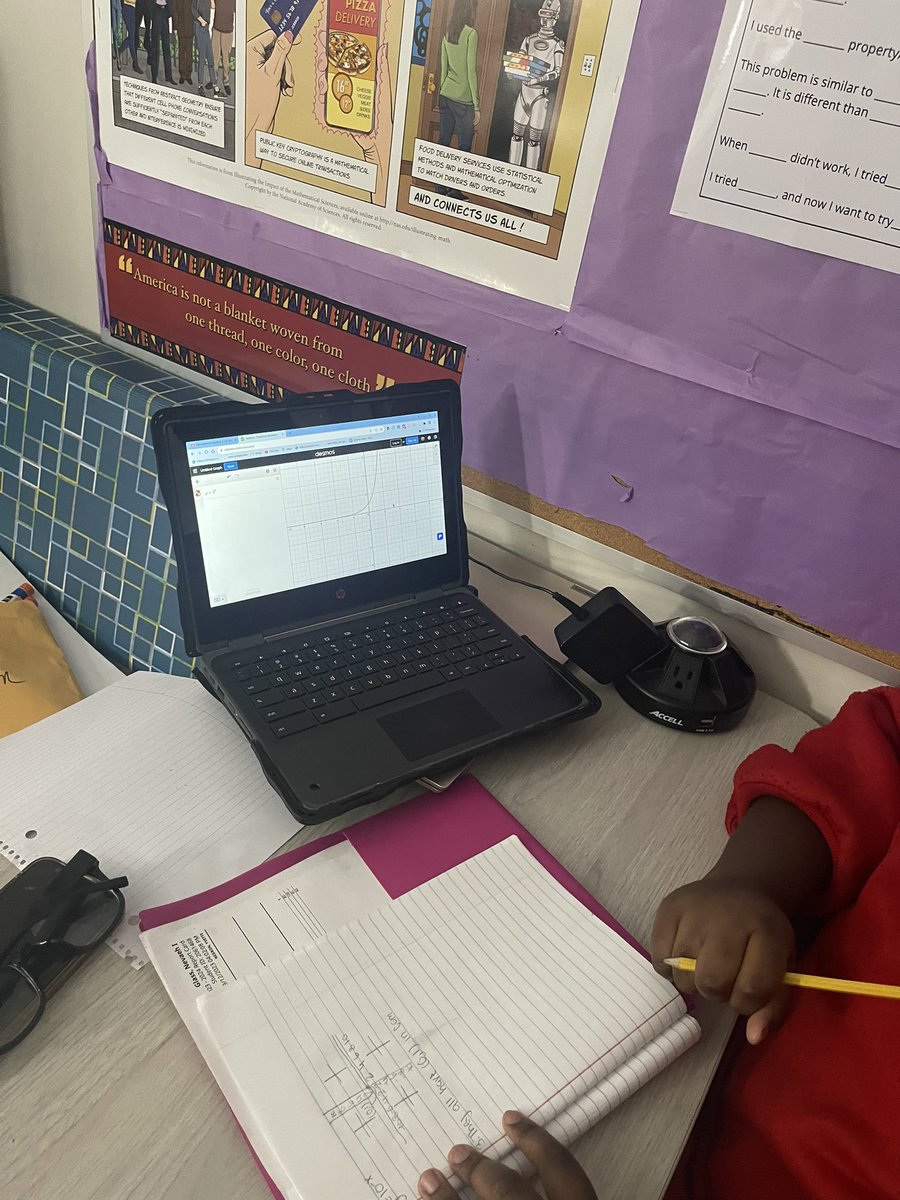 RealiTeach87's tweet photo. Whatโs GRAPHing? #algebraII students discussing functions and ๐ amazed me! STEM-u-lating careers starts here @APSsatlanta https://t.co/hBfpgqGbEa
