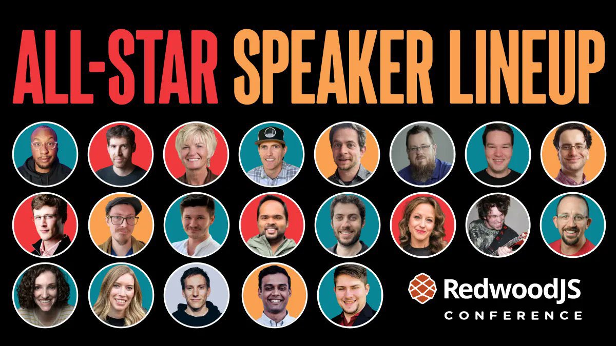 unicodeveloper's tweet image. #RedwoodJSConference #RedwoodJS @RedwoodJS 🤲🏾🙌🏿🎊 

redwoodjsconf.com