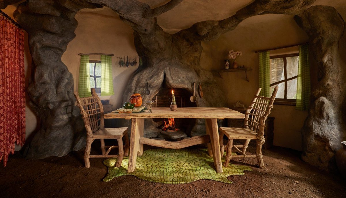 Shrek’s swamp will be available to book a stay at on Airbnb starting October 13.