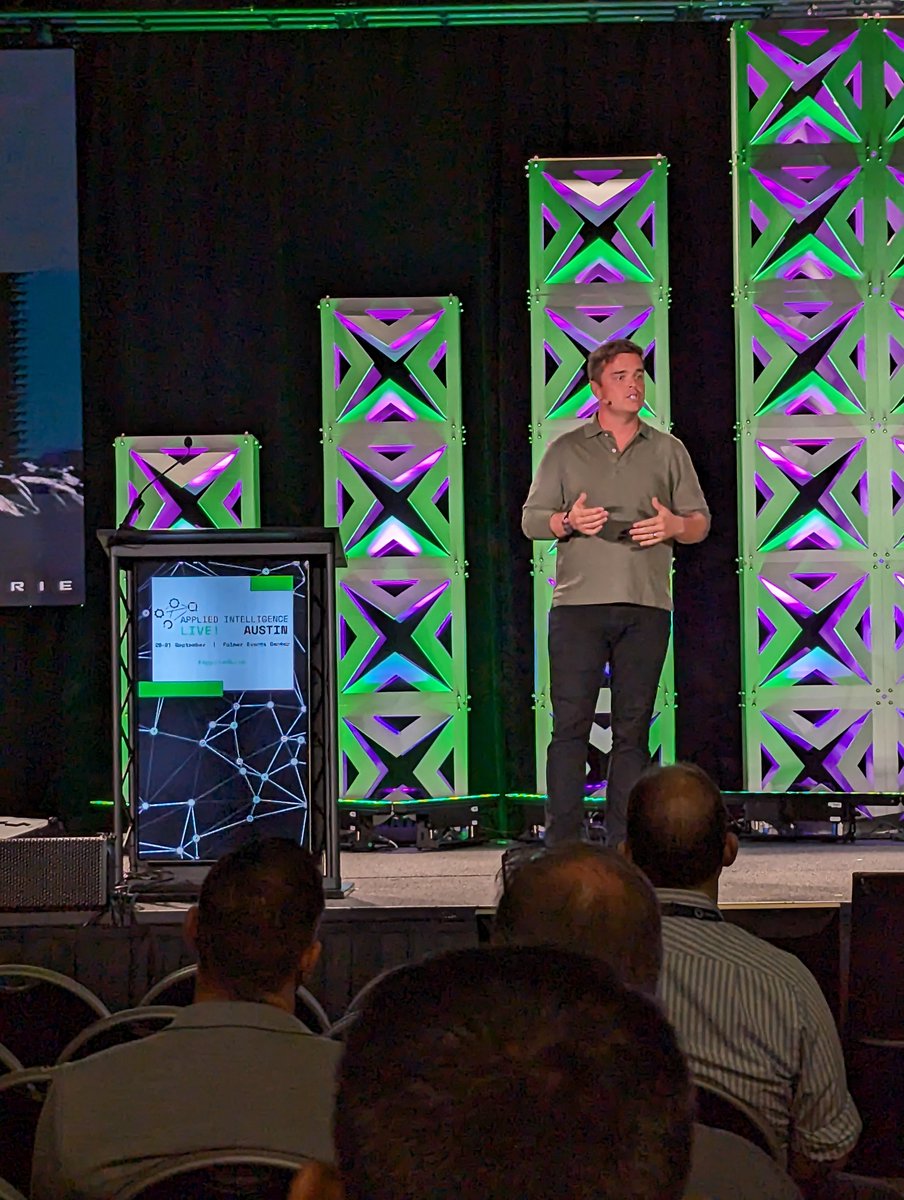 ValkyrieIntel's tweet image. Wrapping up an inspiring week at #AppliedLive, we&apos;re honored to have had the opportunity for our CEO @CharlieBurgoyne to take the headliner stage to speak on the future of LLMs &amp;amp; non-generative AI. If you missed his talk, you can learn more about his topic here:…