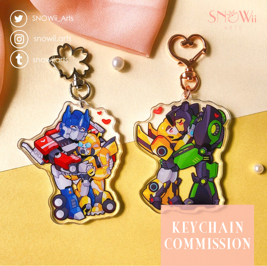 「Keychain CommissionCommission for @/TheR」|❄️SNOWii❄️ Preorder NOW OPEN!!のイラスト