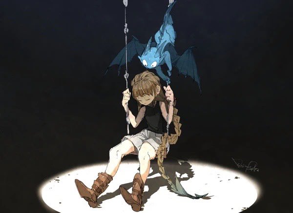 DemizuPosuka's tweet photo. 夜の絵 https://t.co/xSVxHvycwY