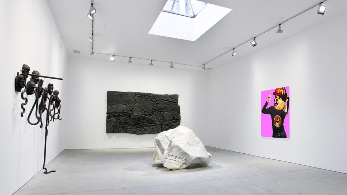marleyhammie's tweet photo. If you believe or not #RealShibaPunks is #art!
You can find this artwork currently on display @RTGalleryNYC.
@reallabs_one #ShibariumNFT #RSP #RealLabsOne https://t.co/JppMsTXUwL