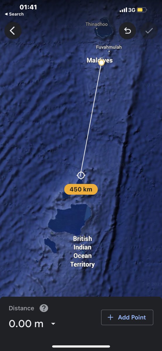AimonIsmail's tweet photo. @HajjaUaan Chagos is a part of Maldives 🇲🇻 Called Foalhavahi, the sovereignty of our nation is soley dependable on our people.They can either sell or save it. Choice is always there, geographically it’s way closer than Mauritius 🇲🇺 too. It’s a part of Maldivian Archipelago. 👇🏾 https://t.co/71FHBP2LRJ