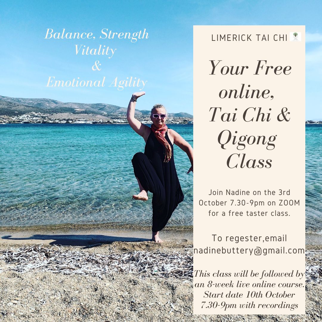 OutoftheBlueLim's tweet image. Have you been thinking about what Tai Chi &amp;amp; Qigong might add to your life? Have you possibly been hesitant to join an online class? Well, how about you find out for free? If you would like to give my online class a shot, email nadinebuttery@gmail.com to join for free 3/10/23