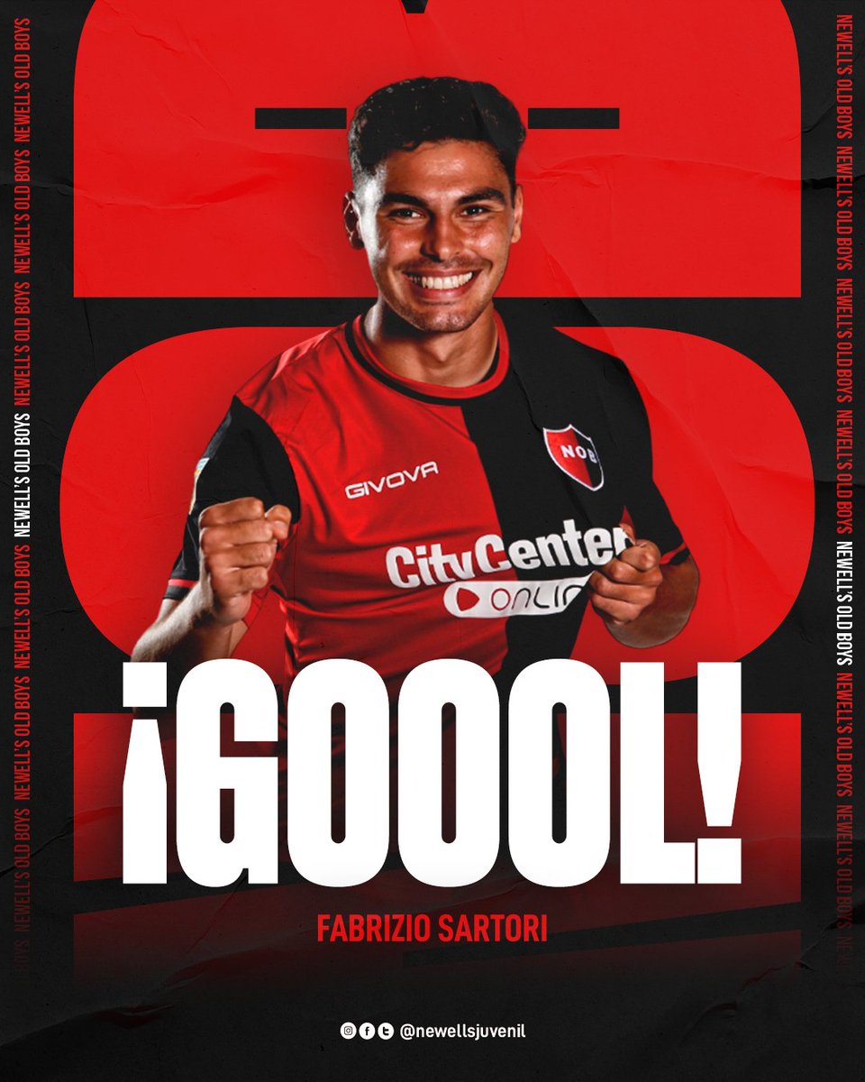 NewellsJuvenil's tweet photo. ¡SAAARTOOOOOOOO! 🤩

⚽ Fabrizio abre el marcador a los 7 minutos. https://t.co/VrvWy6XbNF