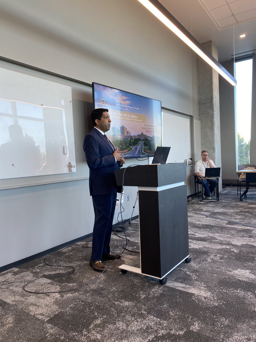 Ovarian Cancer Think Tank kicks off at Univ of CO. <a href="/CUGynOnc/">University of Colorado, Gynecologic Oncology</a> <a href="/cuobgynedu/">CU Anschutz OB-GYN Education</a>
