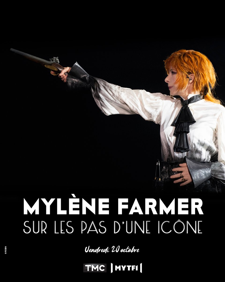 ✨ MYLÈNE FARMER, sur les pas d’une icône ✨

Jamais artiste n’a suscité un tel culte ! Depuis près de 35 ans, Mylène Farmer a su fédérer autour d’elle des générations entières.

📆 Rdv vendredi 20 octobre pour découvrir ce documentaire événement.