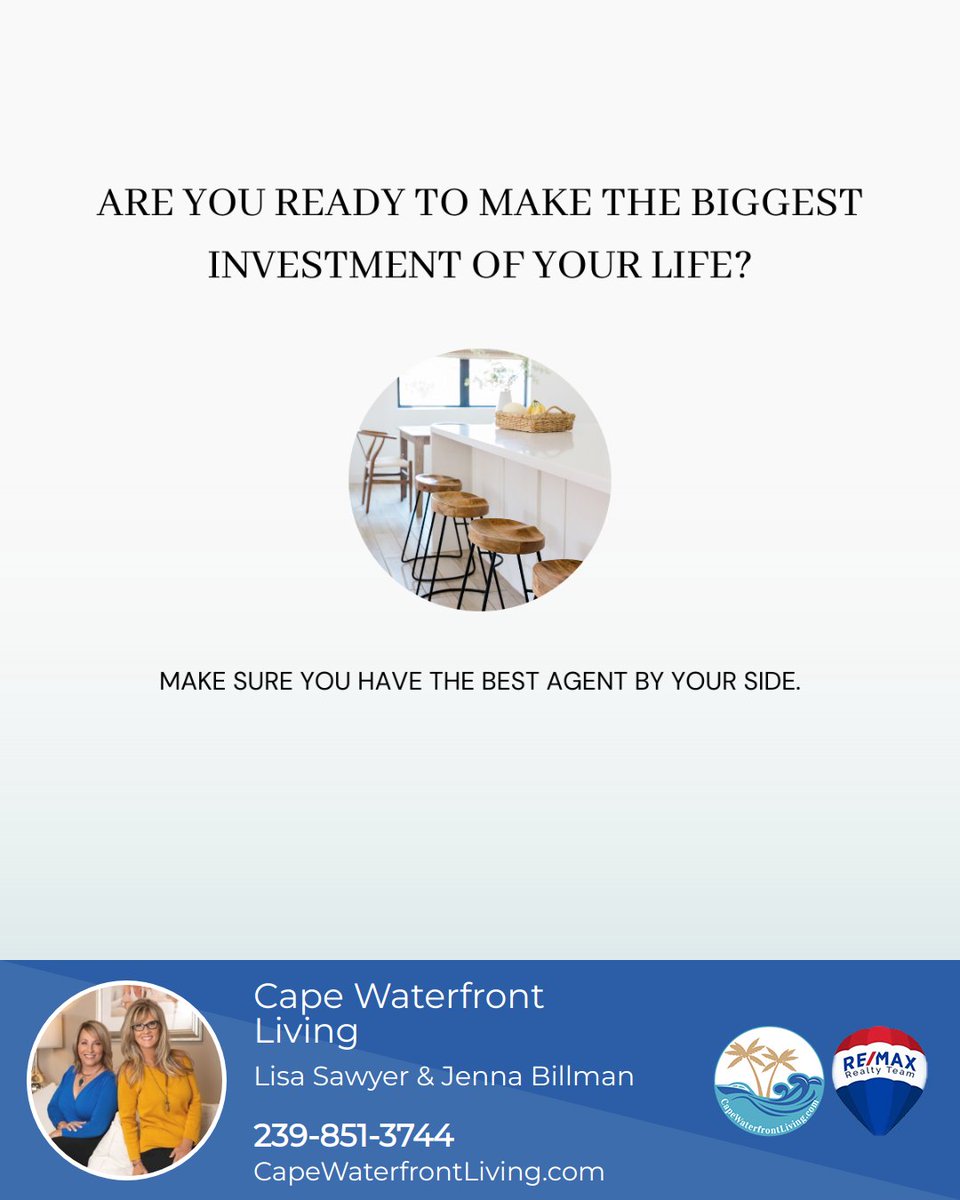 CapeWaterfront's tweet photo. Having a great agent to back you up makes the process much easier When you’re entering the dating scene, you want someone to help set you up with the right matches. Let's connect so you can get the support you need.
https://t.co/MUU3tdaVzp https://t.co/cuu1IotULE