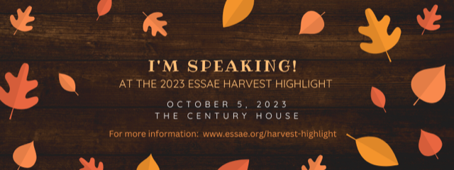 LeannePoliti's tweet photo. Looking forward to speaking at #ESSAEHarvest Highlight next Thursday! We're talking about social media campaigns for associations 🍂 @EmpireStateSAE https://t.co/cuFt57lXV0