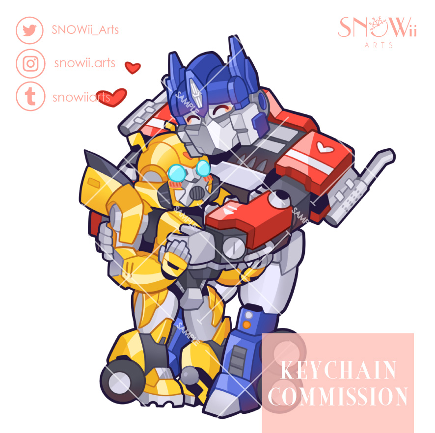 「Keychain CommissionCommission for @/TheR」|❄️SNOWii❄️ Preorder NOW OPEN!!のイラスト