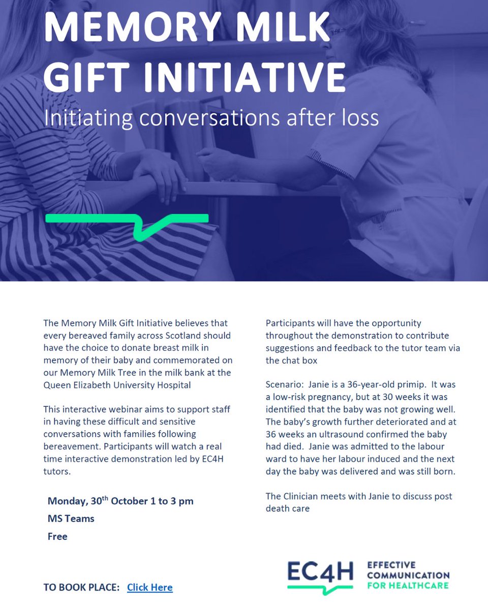 EC4H - Effective Communication for Healthcare tweet media