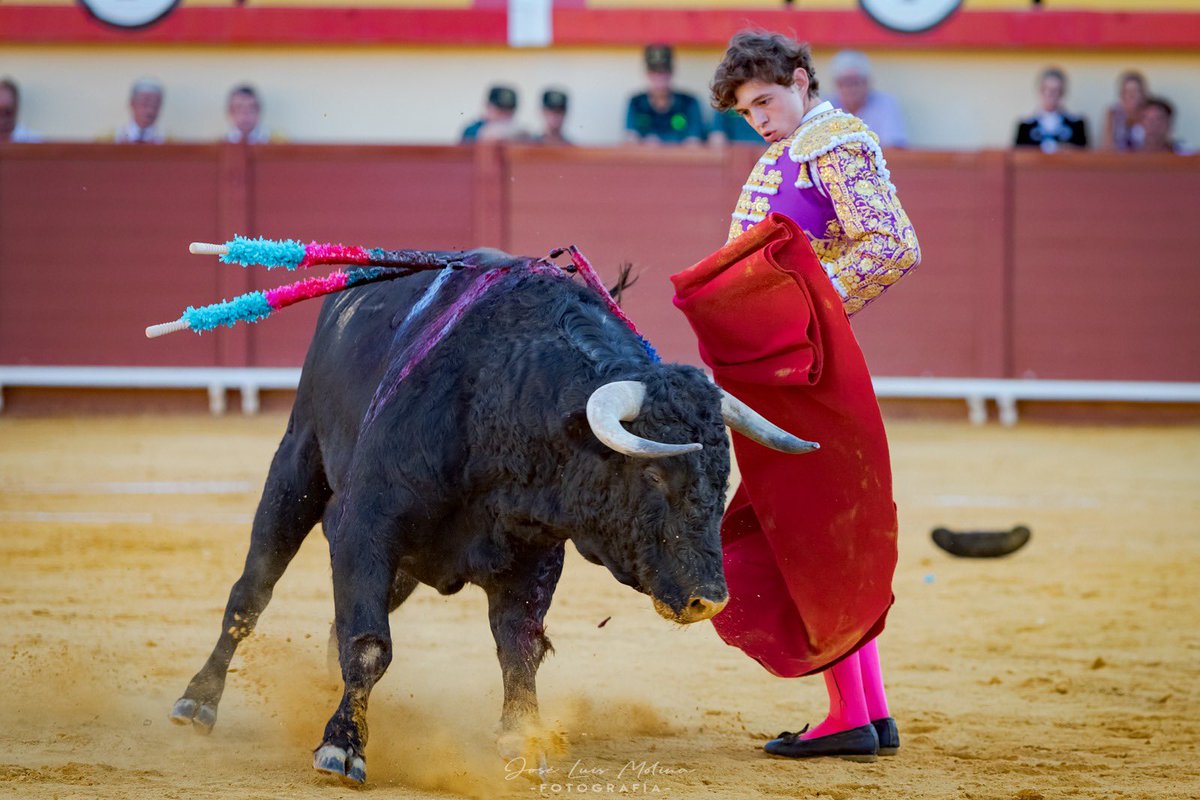 jorge20martinez's tweet photo. 📸 Hoy recordamos el último triunfo de Jorge en #Vera desde el objetivo de José Luis Molina 👌

#PuertaGrande #Temporada2023 1/2 https://t.co/1VIbJrUVTR