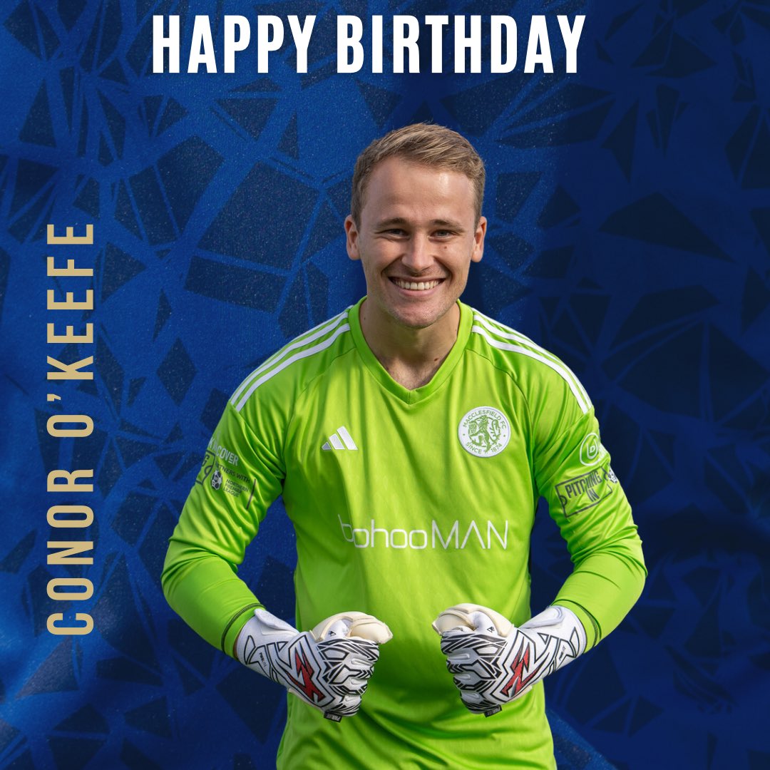 thesilkmen's tweet photo. Join us in wishing @Con_OKeefe a Happy Birthday  🎉

Have a great day Conor 🧤 https://t.co/rHQwxIUcug