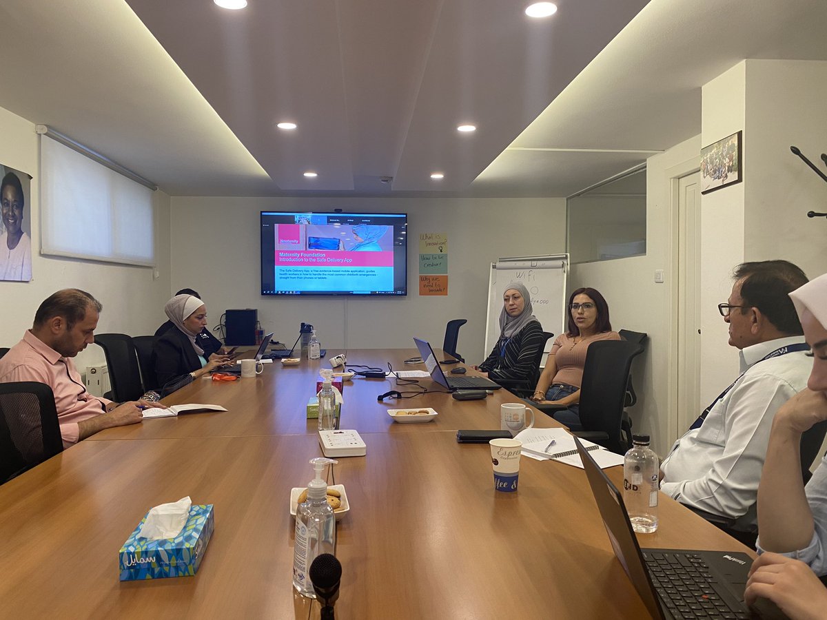 JihanSalad's tweet photo. Great insights shared during the SRH workshop group meeting!
👉 Positive feedback on the #SafeDeliveryApp trainings
👉 Critical message from Prof. Hoda Rashad from @aucegypt: Let's work towards strengthening social determinants of health equities, including in #humanitarin settings and across the #nexus!
👉 IOM - UN Migration reported enhanced national #HIV diagnosis, treatment, care, & support services accessibility for #refugees & #migrants
🎉 Shout out to Israa Abujamous & team from #SaveTheChildren Jordan for championing their #outreach work on the ground! 💪
& also thanks to my #UNFPA colleague Mohammad Oudat for his great contributions to the meeting! 👏
#SRH #health #equity #socialdeterminants #community