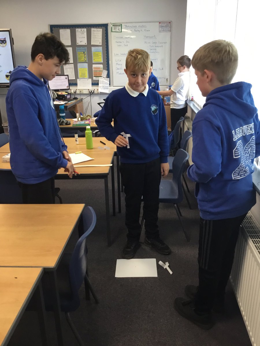 Whitehillsps's tweet photo. P7D celebrating #mathsweekscot by taking part in a aeronautical engineering challenge. Measuring for accuracy, converting between units of measurement &amp; calculating averages #BEST #P7D https://t.co/YgnwBxAHvH