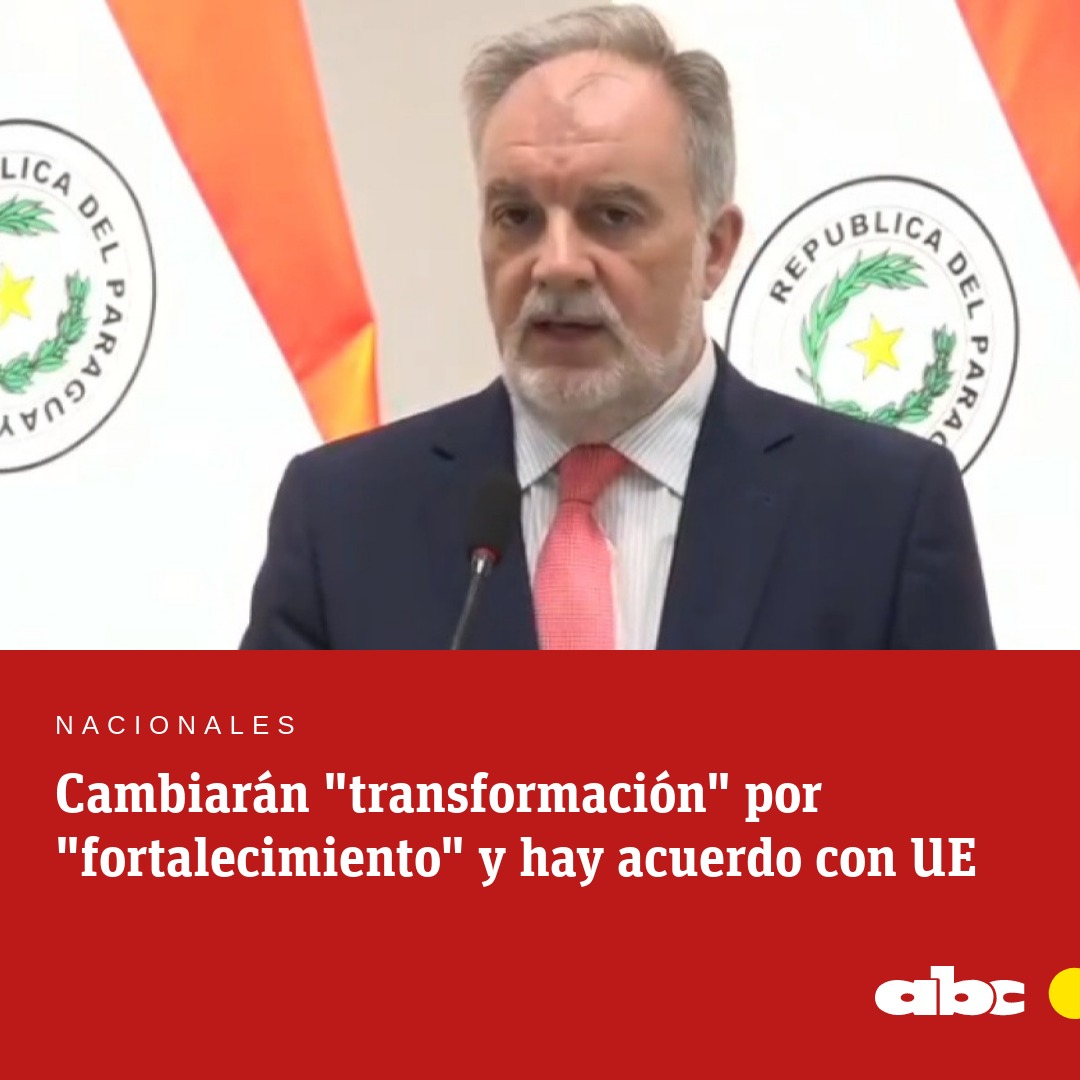 ABCDigital's tweet photo. AHORA | Paraguay y la Unión Europea llegaron a un consenso sobre el #ConvenioUE.

Ampliamos en https://t.co/GwwEvN5J9s https://t.co/RL6DrFgB8A