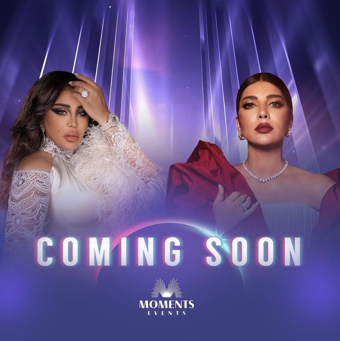 GorgeousAhlam's tweet photo. حفل يجمع فنانة العرب أحلام وتاج الأغنية أصالة 
من تنظيم شركة مومنت ايفينتس❤️
— كافة التفاصيل تطرحها الشركة قريبًا https://t.co/ACMbZnFKj7