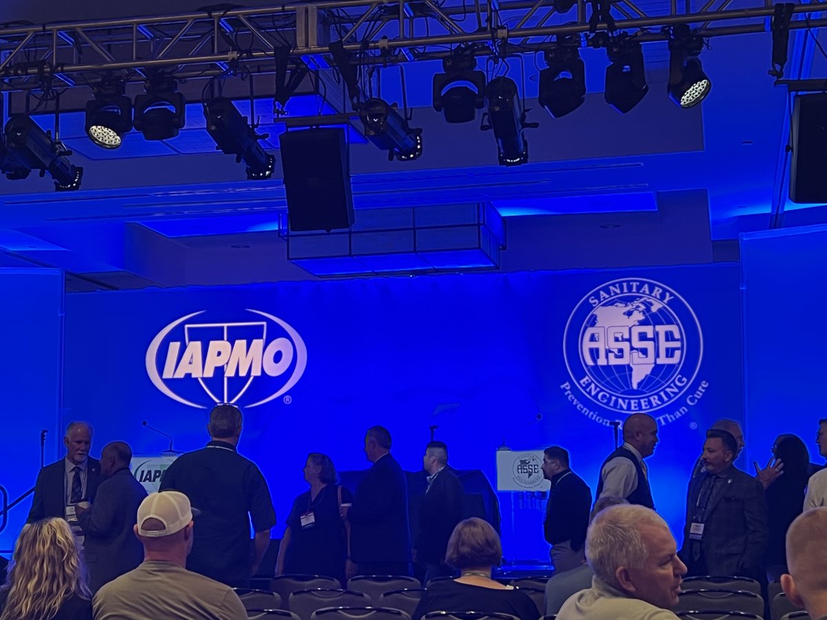 phcppros's tweet photo. #PlumbingEngineer Editor Amalia Deligiannis has had a great time connecting with old and new friends during @IAPMO's 94th Annual Education & Business Conference in San Antonio this week! The event is co-locating this year with @ASSE_Intl and ARCSA.
#IAPMOCONF23 #ASSEAM23 #ARCSA23 https://t.co/d47Lebsp74