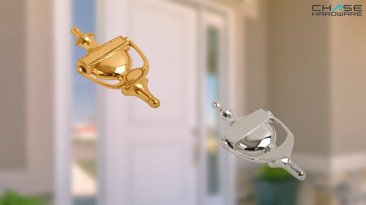 Chase_Hardware's tweet photo. Knock knock...Who's there?

We have a fantastic range of door knockers in a variety of styles and finishes.

Browse the range here: https://t.co/xE8akgdyuY

#hardware #doorknockers #diy #doors https://t.co/bDXZf5pRL9