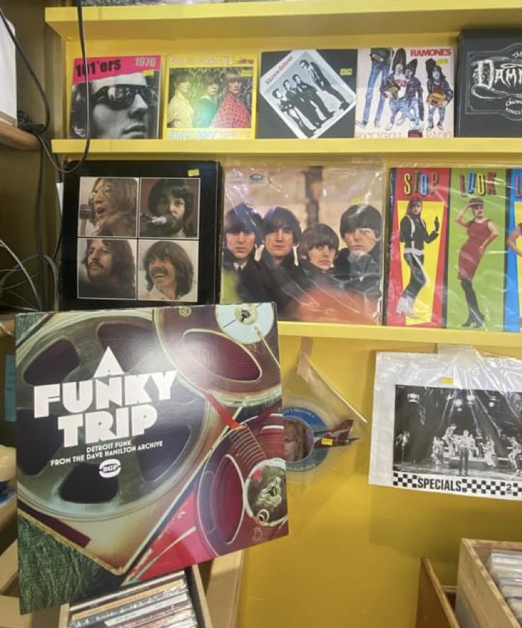 On a funky trip at Rock On Records UK today !

‘A Funky Trip’ Detroit funk from the Dave Hamilton Archive released in 2015 on BGP compiled by Dean Rudland

#music #AceRecords #deanrudland #vinyladdict #shopstamford #rarerecords