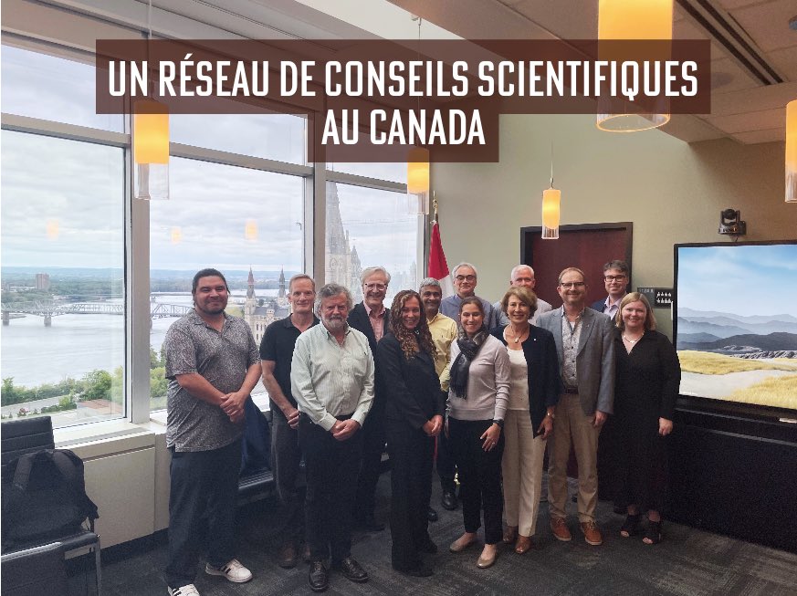 SciChefCan's tweet image. Notre excellence en #science et en conseil scientifique appuie nos ambitions pour un 🌎 plus pacifique, équitable et durable. Merci de votre soutien au cours des 6 dernières années. Ensemble nous avons érigé des fondations pour maximiser les bénéfices de la science pour le 🇨🇦.