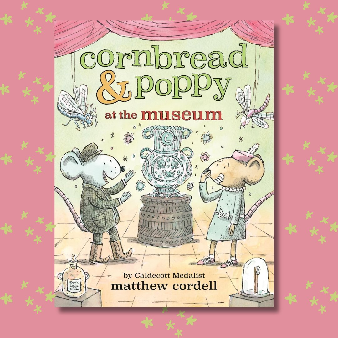 🎉 Happy Book Birthday! 🎉 🧁Cornbread & Poppy at the Museum by @cordell_matthew