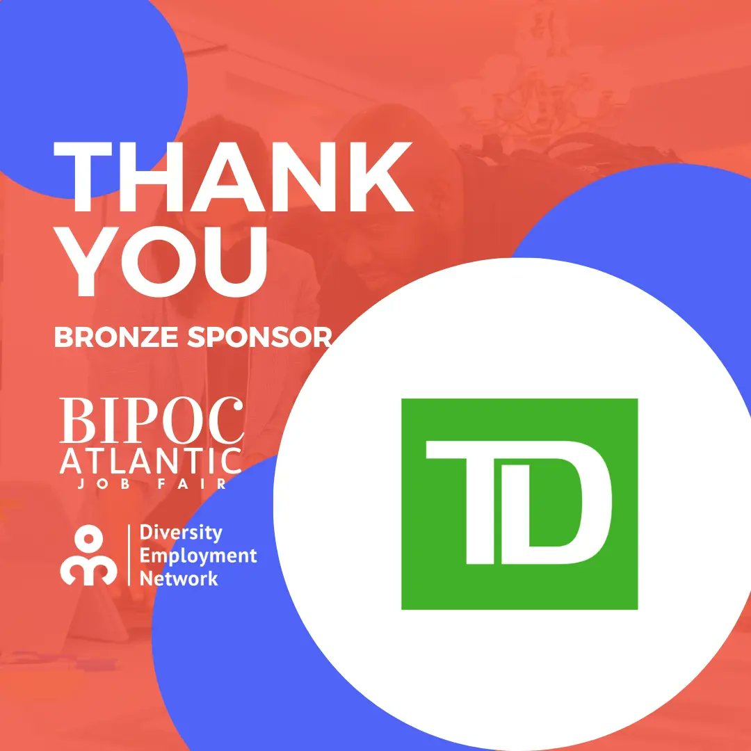 diversityns's tweet photo. Events bring the community together, our BIPOC Atlantic Job Fair is happening on Sept 28th.  Sponsorship support helps make this possible.  Big thanks to our Bronze sponsors @GraybarCanada @TD 
#diversity #JobFair #hiring #employment #JobSeekers #dei #BIPOC #sponsorship https://t.co/u2zFinnD5X