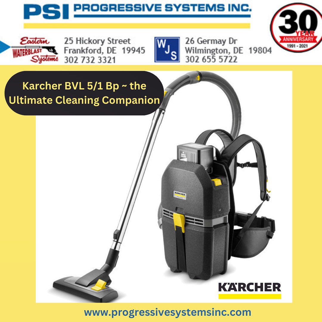 PSICleanEquip's tweet photo. Elevate Your Cleaning Game with Progressive Systems Inc.!
Introducing the #karcher BVL 5/1 Bp: The ULTIMATE Cleaning Companion!
 Ultra-Lightweight, Powerful Suction, Battery-Powered

📞 Call us today for all the details and let us help you customize your cleaning arsenal. #PSI https://t.co/zrmMUwYL66