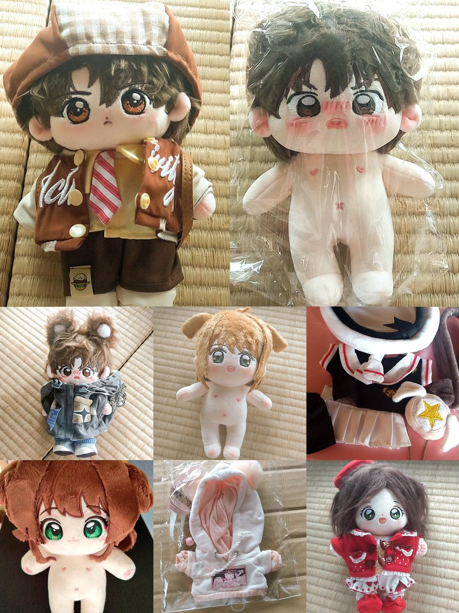 セール）ぬいぐるみ洋服 2セット 20cm 無属性 18点 西塞罗sp