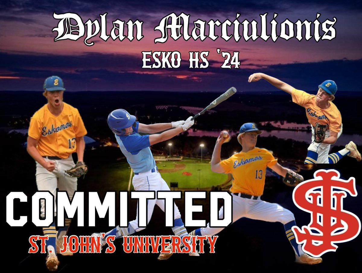 I am very excited to announce my commitment to the University of St Johns. I would like to thank God, my family, teammates and coaches that helped me get to this place in my life. #gojohnnies