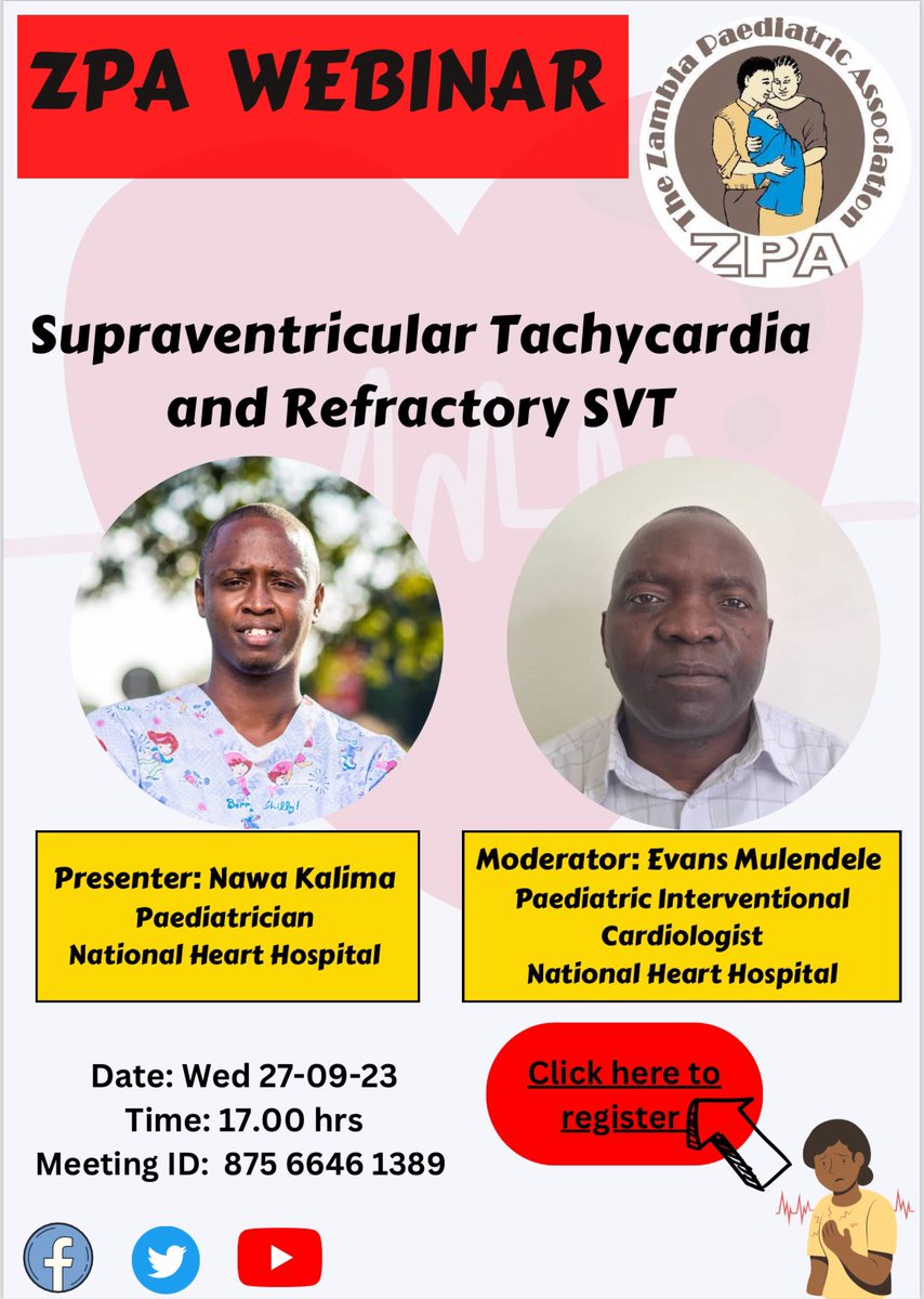 Zambia Paediatric Association tweet media