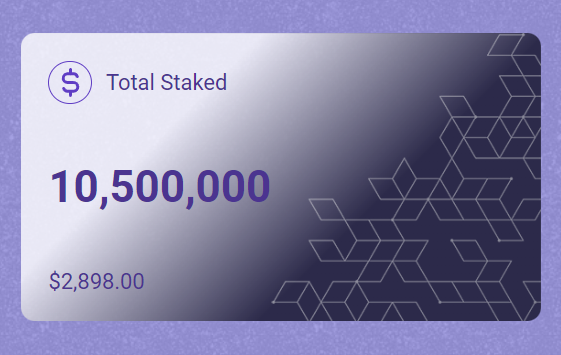 Mars_token2023's tweet photo. 🔥10,500,000 MMS Staked in 3 days.  

That's Amazing.💜💜💜

https://t.co/JorqMnA4ns
Don't just hold your MMS. Grow it. 

#marsverse #DeFi #StakingRewards #PlayToEarn #CryptoInvesting #NFT #AirdropCrypto https://t.co/EQErlarUR6