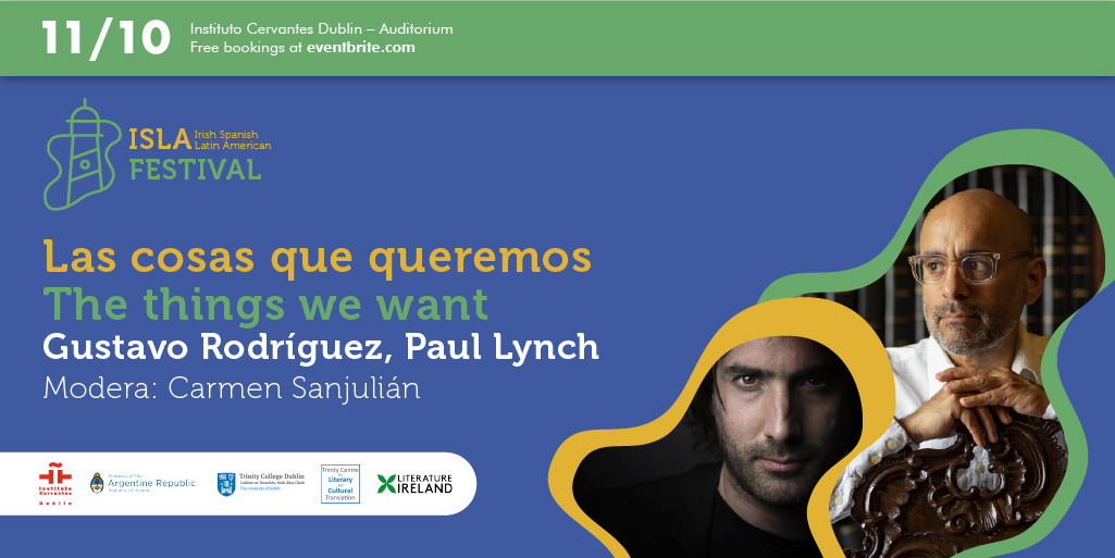 PeruEmbassyIRL's tweet photo. We are pleased to announce that the renowned writer @GustavoEscribe 📚 will represent Peru 🇵🇪 at the ISLA 2023 Festival organized by the @ICDublin 
Get your tickets here ➡️https://t.co/PBiTDNXx52 https://t.co/RAnGfaSCxV