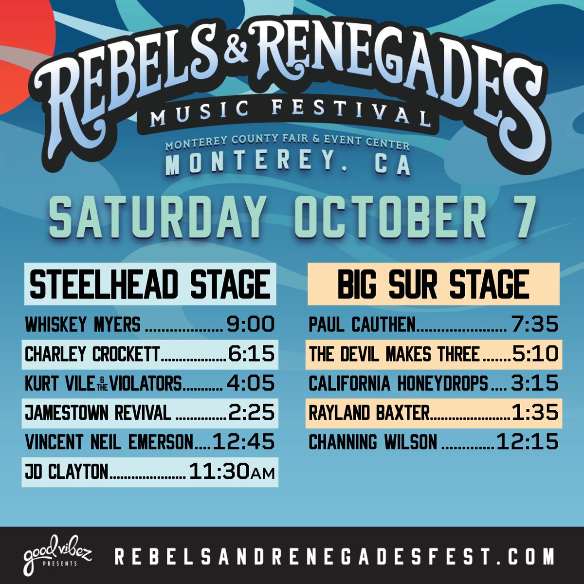 tix and info: rebelsandrenegadesfest.com