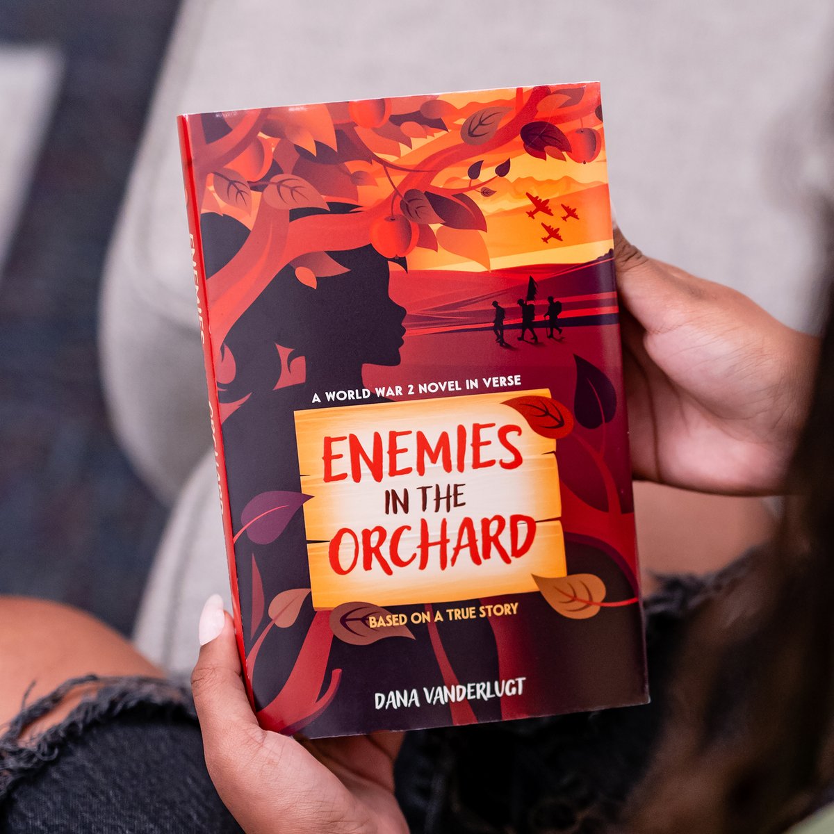 Now Available! Inspired by the little-known history of POW labor camps in the United States, this lyrical verse novel is told in alternating first-person poems by two young people on opposite sides of the war. Find this beautifully written novel in verse for ages 9+ today!
