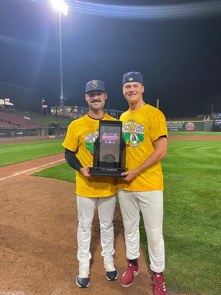 The Cedar Rapids Kernels are the 2023 Midwest League Champions! :  r/minnesotatwins