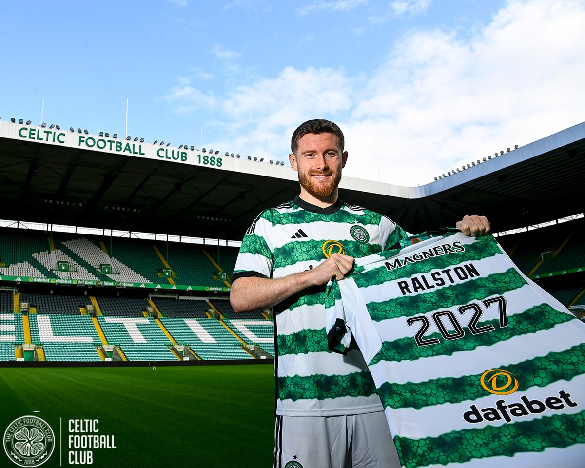 CelticFC's tweet photo. 🤩 Four more years of Raldo! 

#RALSTON2027🍀 https://t.co/04MMdpKfxs