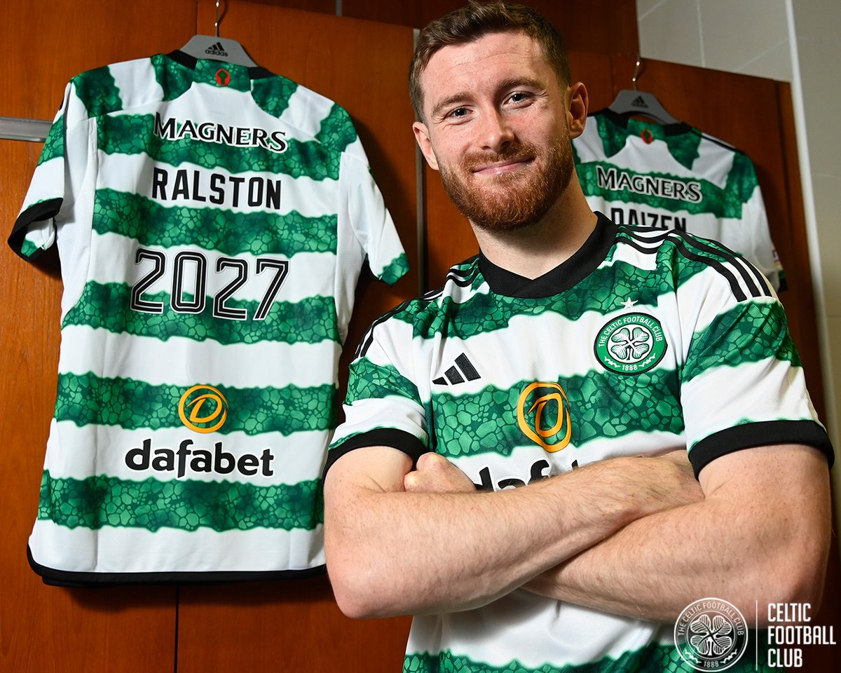 CelticFC's tweet photo. 🤩 Four more years of Raldo! 

#RALSTON2027🍀 https://t.co/04MMdpKfxs