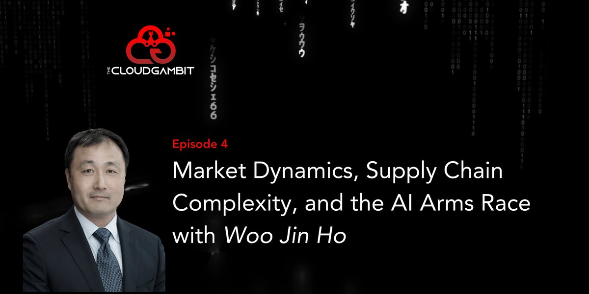 🎙️Episode Drop 📷 - <a href="/wooj001/">Woo Jin Ho</a> is a Senior Analyst for Bloomberg. In this conversation, we dive into current market dynamics, #supplychain complexity, and the #ai arms race.

thecloudgambit.com/2236725/136451…