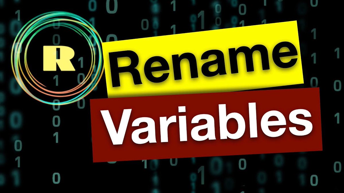 101Programming's tweet image. 📊 Dive into R Programming for Beginners! 🖥️✨ Learn how to rename variables and rearrange columns with Tidyverse in R! 🚀💡
#RProgramming #DataScience #Tidyverse #DataAnalysis
👉 zurl.co/Ulpe