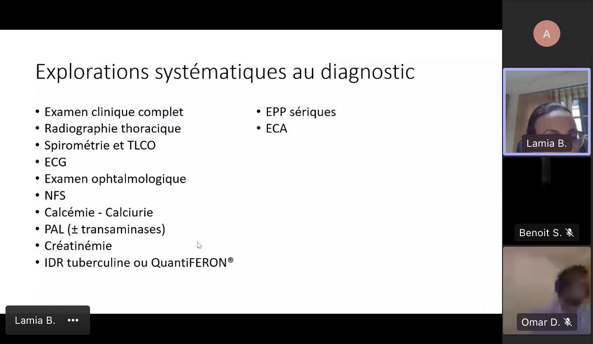 Rupee_Indipexy's tweet photo. 🚨9th #FYIE 🔑 points :🚨 

#Sarcoidosis diagnosis &amp; management a🧵[1/5]

Pr Ben Hassine Diagnostic pearls 💎

💎No🥇standard for diagnosis 
💎No specific biological🧪marker
💎 Histology not needed in Lofgren &amp; Heerfordt
💎Always start with accessible superficial sites 👄💪 https://t.co/GrrDQrGOtK