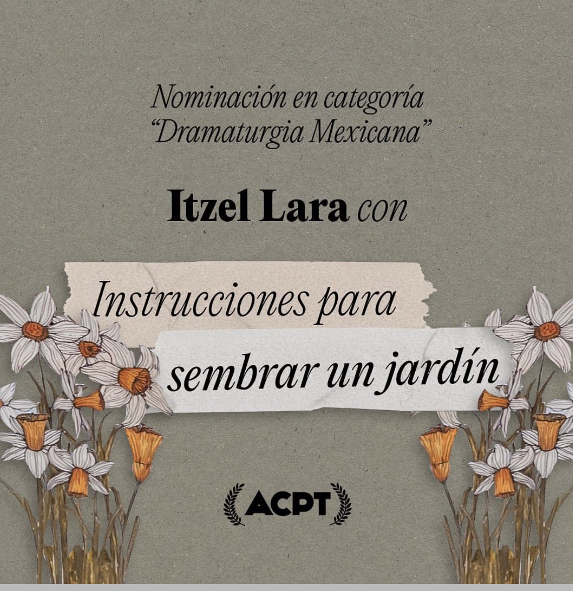 Nos invitaron a formar parte del ciclo de títeres y objetos para adultos “Somos materia”
Sólo estaremos este fin que viene y el lunes 2 de octubre, nos dará mucho gusto que vengan a ver este jardín.

<a href="/TPsicotronico/">Granguiñol Psicotrónico (Teatro MX)</a> <a href="/CCB_INBAL/">CCB</a>