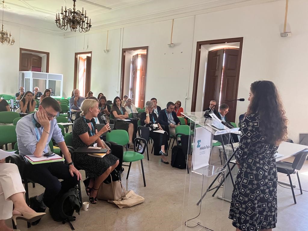 EUinmyRegion's tweet photo. #JTPGroundwork is helping Médio Tejo 🇵🇹 to implement the #JustTransitionFund!

Today we are discussing with small business how to prepare projects in agrifood 🌾, hydrogen 💧🔋 &amp; bioeconomy 🌲, to receive support from @centro2030 

🔹https://t.co/5PUx73JmVp

#CohesionPolicy https://t.co/9o4ErB2fSv
