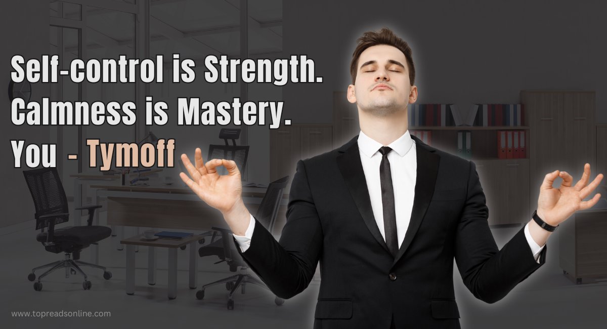 topreadsonline's tweet photo. Self-control is Strength. Calmness is Mastery. You – Tymoff
https://t.co/Tx6Zq26fO5

#topreadsonline #selfcontrol #selfcontroliskey #selfcontrolmatters #calmness #calmnessofmind #Tymoff https://t.co/wCBJrZB3cZ