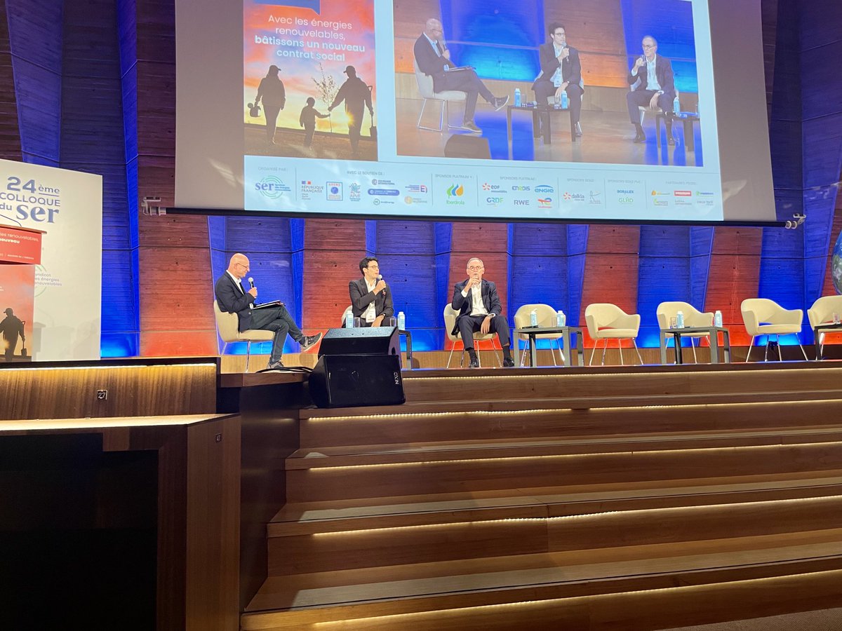TankEnergies's tweet photo. #ColloqueSER @ser_enr @rte_france @XPiechaczyk
« Baisse des GES : l’objectif est de faire en 8 ans ce que nous avons obtenu en 32 ans », déclare A. Pellion, Secrétaire général à la planification écologique https://t.co/V4n9JhdeTq