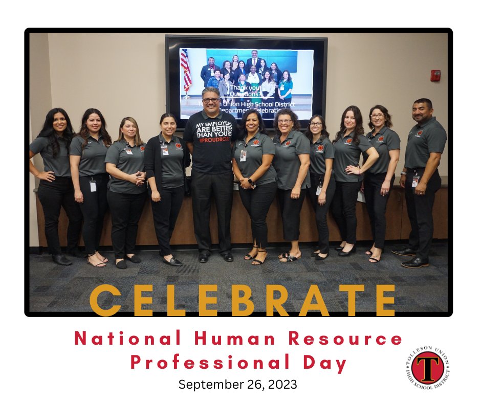 TollesonUhsd's tweet photo. We are so grateful to the Human Resources Department and everything they do for us! #hrday #hrprofessionalday #tuhsd #tuhsd_proud #tuhsd_strong #bettertogether #azeducators https://t.co/YJsIbCOYNM